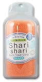 Shari Shari Soft Nylon Japanese Bath Towel for Liquid Body Soap - Orange