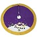 LSU Tigers 48 inch Christmas Tree Skirt