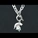 Michigan State Spartans Chain Logo Necklace NCAA College Athletics