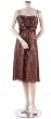 BCBG CHAI SEQUINS TWISTED FRONT TULLE DRESS NEW L