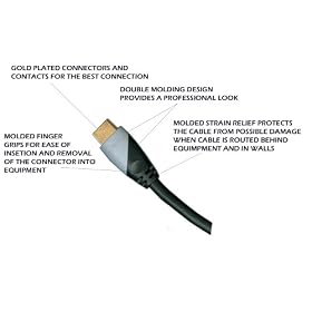 hdmi cable hdmi cables Hdmi 2 Meter 6 Foot 6 Ft 1.3 Certified Cable. Full 1080p Resolution. Perfect for Ps3, Hd-dvd, Blue-ray. Atc Certified 1.3 Cable. Gold Plated Contacts. For Crt's, Hd Displays, LCD Tv, Flat Panel Televisioin, Dlp, Plasma Tv and Flat Panel Monitors.