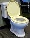 EZ Close Solid Plastic Elongated Toilet Seat - Citron Yellow