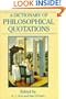 A Dictionary of Philosophical Quotations (Blackwell Reference)