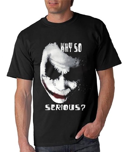 The Joker Black T Shirt With Saying 