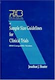 Review CRC  / Practical Handbook of Sample Size Guidelines for Clinical Trials