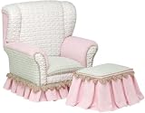 Angel Song Primrose Wingback Girl's Chair