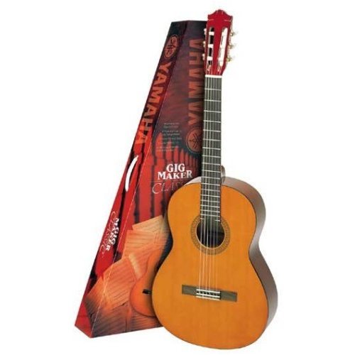 Childrens Toyshop  Musical Instruments : Yamaha Gigmaker Classic C40 Guitar Package with Natural Finish