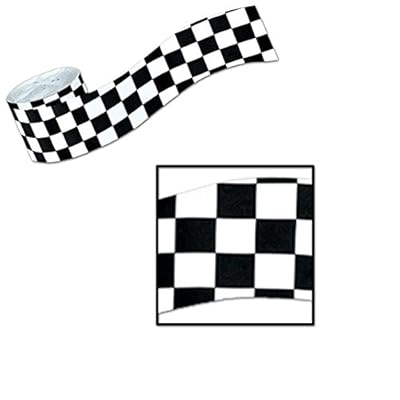 Checker Flag Crepe 30 ft