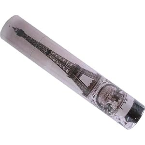 Extra Long Fireplace Matches in Tube- Extra Long, Paris Eiffel Tower Design