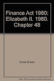 Finance Act 1980 : Elizabeth II. 1980. Chapter 48