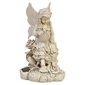 Fairy With Solar Gazing Globe