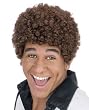 Disco Afro Wig in Brown - Adult Std.