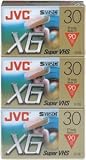JVC Stc30Xgdu3 30-Minute Super Vhs-C Video Tape (3 Pk)