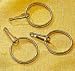 Ring Zipper Pull Snap Hook Makes Zipping & Unzipping Easier - Case of 3