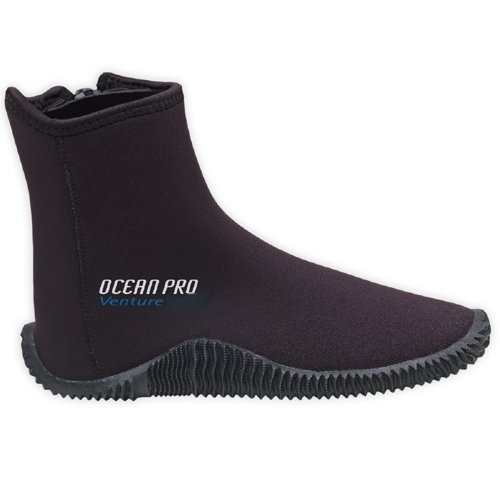 >>>Sale New Ocean Pro 5.0mm Venture Molded Sole Boots (Size 12) for Scuba Diving Snorkeling