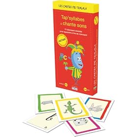Asmod�e - TRA01 - Jeu �ducatif - Les Cartes Tralala - Tap Syllabes et Chante Sons