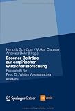 Produkt-Bild: Essener Beitr&auml;ge zur empirischen Wirtschaftsforschung: Festschrift f&uuml;r Prof. Dr. Walter Assenmacher