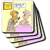 Londons Times Funny Medicine Cartoons - Pig s Feet - Coasters