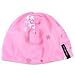 Outside Baby Girls Two Layer Fleece Beanie Pink Snowflake Infant 0-1y
