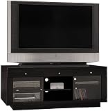 Satin Black TV Stand