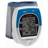 Pressio Wrist Blood Pressure Monitor in Blue/White