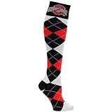 NCAA Ohio State Buckeyes Argyle Socks