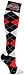 Donegal Bay Ohio State Buckeyes Men's Argyle Dress Socks, Black/Scarlet/Gray, One Size, NCAA Officially Licensed - DB Fan Gear