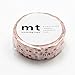 MT Washi Masking Tape, Tile Pink, (MT01D164)