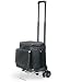 Picnic Time Deluxe Cellar 6 Bottle Wine Carrier with Trolley