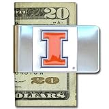 Illinois Fighting Illini Large Money Clip/Card Holder - NCAA College Athletics Fan Shop Sports Team Merchandise