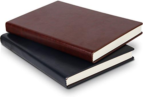 A5 Business Notebook Pu Leather Cover 160 Pages Black,brown,22*15cm