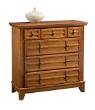 Home Styles 5180-41 Arts and Crafts Four Drawer Chest, Cottage Oak Finish