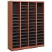 Safco E-Z Stor Wood Literature Organizer, 60 Compartments (9331CY)