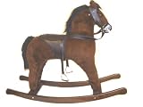 ZEI 1734 B Bey Rocking Horse - Dark Brown