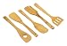 Kitchen & Housewares : Simply Bamboo Five Piece Bamboo Utensil Set