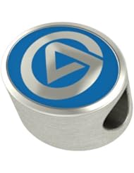 Grand Valley GVSU College Bead Charm Fits Most European Style Bracelets Including Chamilia, Kera and More. High Quality Bead Is in Stock for Fast Shipping