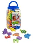 Munchkin 11022 Sea and Learn Bath Shapes