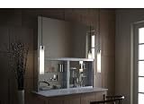 Robern Uplift Mirrored Medicine Cabinet-48 W x 27 H x 7-5/8 Deep - UC4827FP