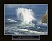 Integrity: Wave Motivational Art Poster Print, 28x22