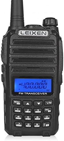 Leixen LX928 Two-Way Radio Walkie Talkie, 400-470MHz Scambler Scanner UHF Professional Amateur Radio