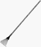 Gardex 11010 Shrub And Cultivating Rake