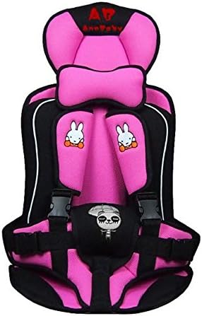 Shanxi 9 Months -4 Years Old Child Safety Seat for Automobile Portable Chair Baby Child Simple (pink)