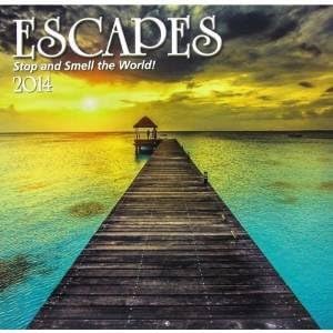 2014 ESCAPES Celessence Stop and Smell the world! WALL CALENDAR