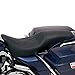 96-03 HARLEY FXD: Saddlemen Profiler Tattoo Seat (BLACK STITCHED FLAME)