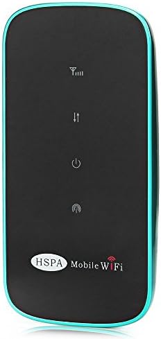 ComfyZone Portable Wireless 3G WiFi Router 7.2Mbps Modem MiFi Mobile Hotspot with SIM Card Slot Green