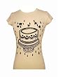E.C. STAR Womens FLOCKED CAKE Tee in Choice of Colors