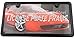 LFPartS UV Resistant Slim Style Stainless Steel License Plate Frame Black New 2 Hole