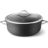 Calphalon Contemporary Hard-Anodized Aluminum Nonstick Cookware, Dutch Oven, 8 1/2-quart, Black