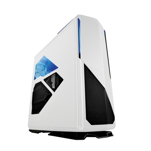 NZXT Phantom 820 Full Tower Chassis with RGB Color Changing Lights and Fan Control CA-PH820-W1, White (Shell Only)