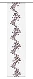 Home fashion 86714-838 Schiebevorhang / Organza-Ausbrenner / 245 x 60 cm